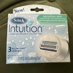 Schick Intuition 3 All One Cartridges Sensitive Skin Brand New. Fixed Price $9.50.