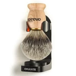 Anbbas Badger Hair Shaving Brush With Wall Mounted Holder Stand For Tra.... Fixed Price $16.99.
