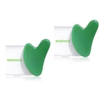Rosenice Facial Tools: 2 Pcs Jade Stone For Face Skincare Scul.... Fixed Price $11.23.