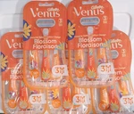 15 Count Gillette Venus Blossom Disposable Razor 3-BLADE Ergonomic Handle. Fixed Price $19.99.