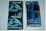 32 Gillette MACH3 Cartridges Blades Razor Authentic Refills Shaver Handle Usa. Fixed Price $67.99.
