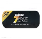 100 O'clock Super Platinum Double Edge Safety Razor Blades Aka 7'OCLOCK Black. Fixed Price $32.90.