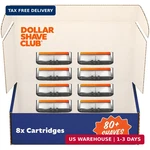 Dollar Shave Club 6 Razor Refills (8 Pack) Stainless Steel Blades Fo. Fixed Price $23.52.