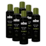 Edge Soothing Aloe Shaving Gel Pack Of 6 Moisturizing Irritation Reduction. Fixed Price $40.99.