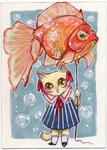 Original Custom Aceo Commission One Of Kind (cover Image Example!). Fixed Price $20.00.