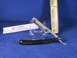 Dovo 6/8 Black Solingen Germany Straight Razor With Blade Etch Mint Box 100681. Fixed Price $165.75.