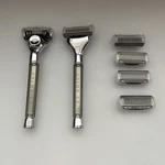 Cremo Barber Shaving 2 Pack Plus 4 Cartridge Refills Razors Shaver New. Fixed Price $11.95.