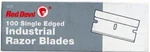 (5 Pack) Red Devil Single Edge Razor Scraper Blades (100 630-3272. Fixed Price $65.48.