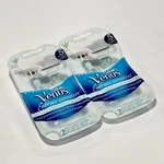Lot Of Gillette Venus Embrace 2-PACK Sensitive Skin Disposable Razors 5 Blades. Fixed Price $16.99.