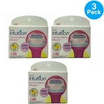 Schick Intuition Lemon Berry Breeze Razor Refills Organic 3 Pack Set. Fixed Price $24.99.