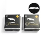 Derby Premium Professional, Platinum Tungsten Single Edge Razor Blades 200PC Usa. Fixed Price $14.85.