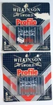 Vtg Lot 2 Wilkinson Sword Profile Blades 10 Total See Description. Fixed Price $17.15.