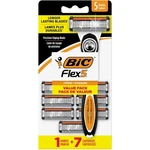 Bic Flex 5 Men's Refillable With Blade Razors, 7 Count (pack Of 1), Black. Fixed Price $22.16.