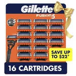 Gillette FUSION5 Men's Razor Cartridges, 16 Ct.. Fixed Price $53.97.