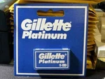 50 Gillette Platinum Double Edge Razor Blades Russia. Fixed Price $24.99.