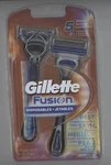 Disposable Gillette Fusion (2) Pack Shaving Razors 5 Blades + 1 Trimmer! Travel. Fixed Price $10.99.