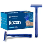 Disposable Razors For And Women - Of 1 Count (pack 50), Blue. Fixed Price $27.37.