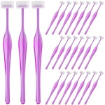Pagow 24PCS Eyebrow Razor, T-shape Facial Razors For Women & Men, Purple. Fixed Price $14.26.