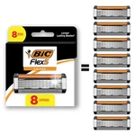 12/8 Bic Flex 5 Refillable Razor Cartridges Men Smooth & Comfortable. Fixed Price $15.45.