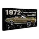 1972 Oldsmobile Cutlass Supreme Convertible Wood Key Hanger Dog Leash Holder. Fixed Price $29.95.