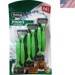 Triple-blade Sensitive With Vitamin & Aloe 24 Disposable Razors. Fixed Price $44.79.