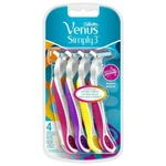 Gillette Simply Venus 3 Blade Disposable Razors. Fixed Price $16.00.