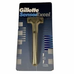 Vintage Gillette Sensor Excel Razor Metal Handle Blade Shaver Made Usa 1993 New. Fixed Price $59.96.