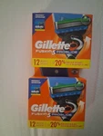 New Gillette FUSION5 Proglide Men's Razor Blades- 24 Refill Cartridges. Fixed Price $51.00.