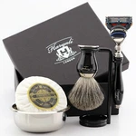 Gentleman's Luxury Wet Shaving Beard Grooming Kit & Set For Men Shave By Haryali. Fixed Price $76.71.