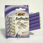Y2K Bic Softwin Razors Women Disposable Blade Shavers Purple Lanolin Greece. Fixed Price $69.30.