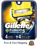 4 Gillette Proshield Fusion Razor Cartridges Shaver Blades. Fixed Price $17.99.