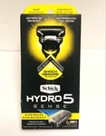 Schick Hydro 5 Sense Energize Razor 1 Handle + 2 Cartridges Yellow. Fixed Price $11.99.