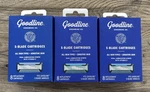 Goodline Grooming Co. 5 Blade Razor Cartridges 8 Pk Lot Of 3. Fixed Price $37.95.
