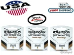 15 Blades (3 Pack) Wilkinson Sword Double Edge Stainless Steel Safe Razor. Fixed Price $14.49.