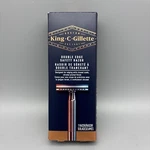 King C. Gillette Men's Double Edge Safety Razor + 5 Refill Blades. Fixed Price $19.99.