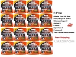 80 Gallant Ii Blades Fit Gillette Schick Trac Plus Razor Twin Cartridges Refill. Fixed Price $139.99.