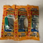 Schick Disposable Twin Blade Razors 12 Pack With Bonus St Slim Lot Of 3. Fixed Price $24.99.