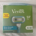 Gillette Venus Extra Smooth Ladies Razor Cartridges 6 Count. Fixed Price $22.50.