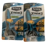 Lot Of 2- Schick Xtreme 3 Refresh Disposable Razor 4 Packs. Fixed Price $29.99.