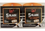 2 Walgreens 5 Blade Easyfit Cartridges 8 Pack 16 Total Fits Fusion. Fixed Price $16.44.