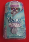 Gillette Venus Breeze Razor, 1 2 Cartridges Brand New Authentic Htf. Fixed Price $14.50.