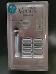 Gillette Venus Female Intimate Grooming Razor, 1 Handle + 8 Cartridges. Fixed Price $24.50.