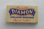 Mulcuto Diamon Hollow Ground Shovel Cutter Razor Blade Box Vintage Shaving Empty. Fixed Price $8.99.
