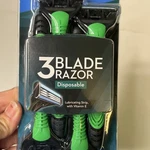 Care One Pack Of 8 - 3 Blade Razors W/ Lubricating Strip, Vitamin Pivots. Fixed Price $9.99.