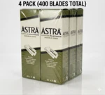 400 Astra Superior Platinum Double Edge Shaving Blades Old Stock Made Russia. Fixed Price $89.99.