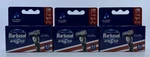 Lot Of 3 Barbasol Ultra 6 Plus Men's Razor Blade Cartridges 4 Refills New. Fixed Price $41.99.