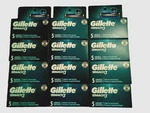 60 X Gillette Mach 3 Refills Razors/cartridges 12 Packs Of 5, New Packaging. Fixed Price $96.92.