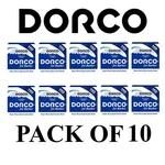 Dorco Stainless Steel Single Edge Razor Blades 100CT - Blue Pack. Fixed Price $34.15.