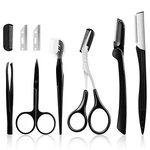 Eyebrow Kit, Multipurpose Exfoliating Dermaplaning Tool Face Kits For Women G.... Fixed Price $11.67.
