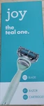 1 Joy The Teal One Gillette Razor Handle 2 Cartridges New Sealed. Fixed Price $9.99.